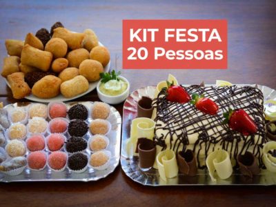 Kit festa, bolo, doces e salgados 150$ - Serviços - Cidade